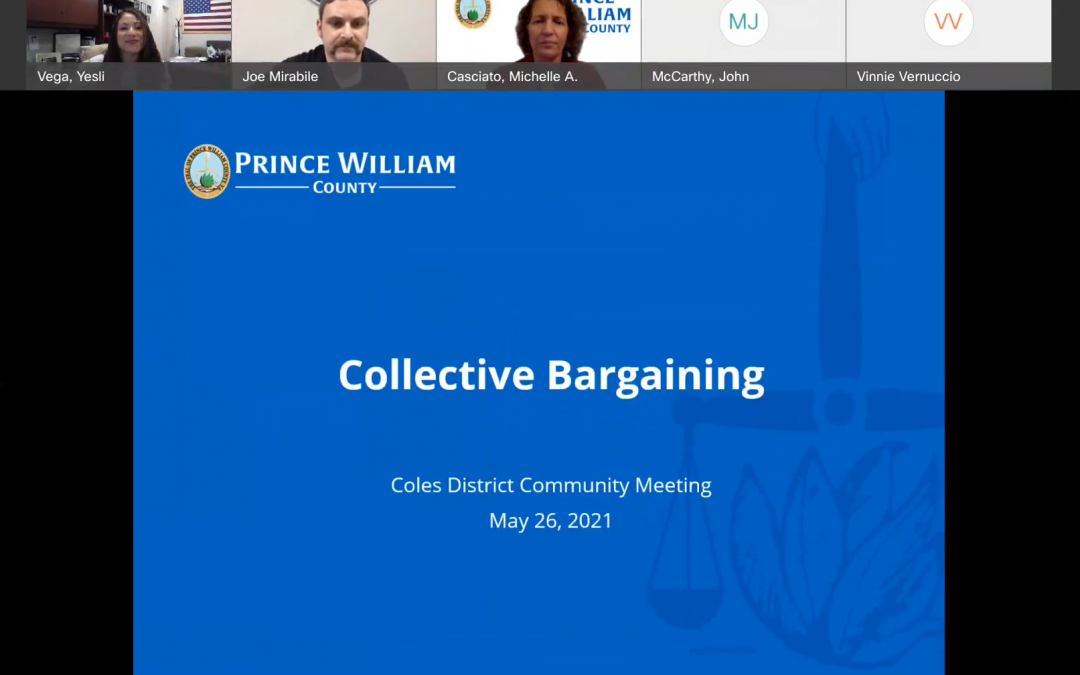 Community Meeting on Public Sector Collective Bargaining
